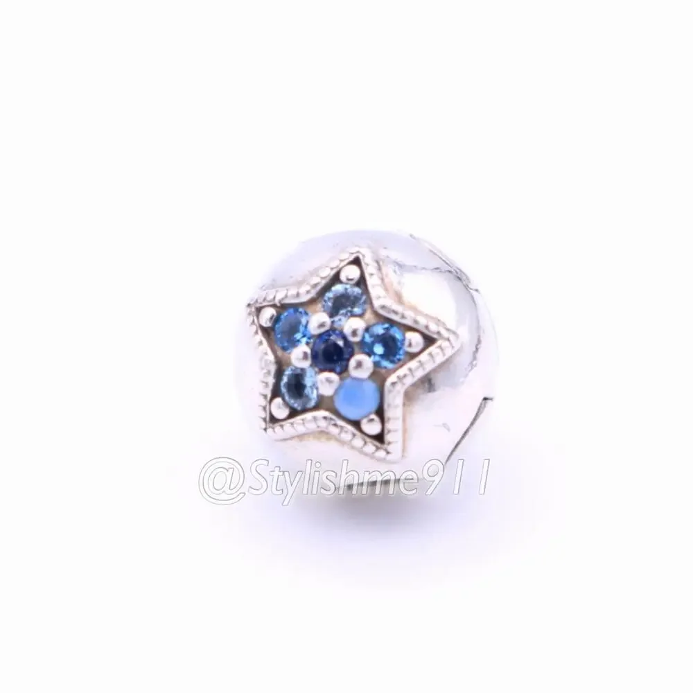 Authentic PANDORA Retired Bright Star Clip - 796380NSBMX